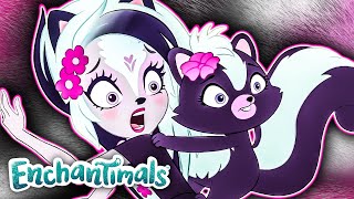 Enchantimals  Sage Skunks TOP Moments [upl. by Aihsot]