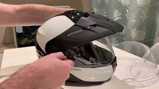 Schuberth C3 Pro with E1 Peak [upl. by Noynek848]