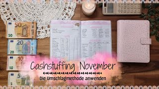 Cash Stuffing November 2022✨ 2500 € verplanen 💕 Geburtstagsmonat I Umschlagmethode [upl. by Jael]