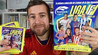 POR PRIMERA VEZ EN ESPAÑA LA COLECCIÓN DE CROMOS DE LA LIGA FEMENINA 202223 [upl. by Brandie980]