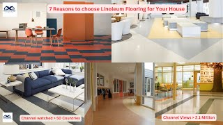 7 Reasons to Choose Linoleum Flooring for Your House  Why Choose Linoleum Flooring [upl. by Aicekal]