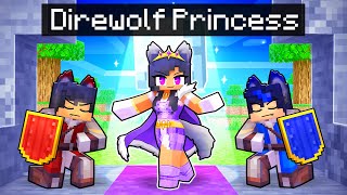 Playing as an DIREWOLF PRINCESS in Minecraft [upl. by Eldrida]