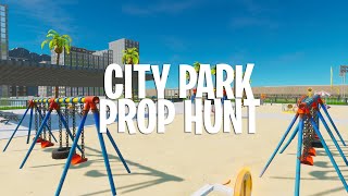 City Park Prop Hunt Fortnite Creative Map  Code [upl. by Mun]