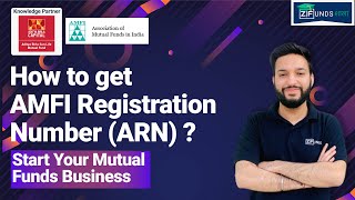 How to Apply ARN Number  ARN Number for Mutual Funds  AMFI Registration Number Process [upl. by Sallee]