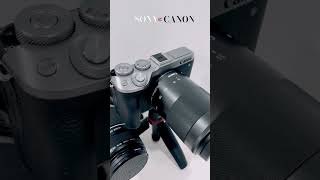 SONY A6400 vs CANON M6 mark ii [upl. by Bach198]