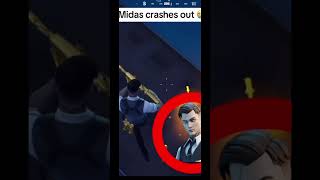 Midas crashes out fortnite viral fypシ゚viral [upl. by Aniara]