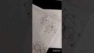 Nakshi katha design tutorial video art shortvideo [upl. by Aicilec629]