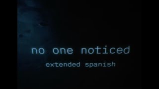 The Marías  No One Noticed  Extended Spanish Visualizer [upl. by Euqinwahs185]