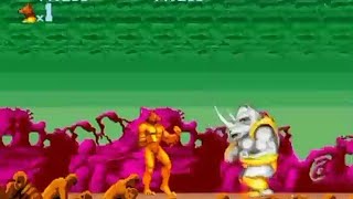 Altered Beast Sega Genesis Final Boss Gameplay [upl. by Neda]