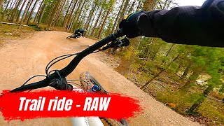 Isaberg Bike Park Pelikanen  Trail ride RAW [upl. by Dulcia]