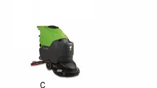 Walkbehind Scrubber Dryer Machine [upl. by Larual]