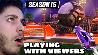 ROCKET LEAGUE SEASON 15 LIVE  ROCKET LEAGUE LIVE  PRIVATE MATCHES AND PUBLICS [upl. by Atteugram]