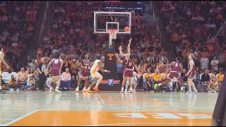 Igor Miličić Jr takes it to the hoop Tennessee Volunteers Basketball vs Montana Grizzlies [upl. by Eenttirb]