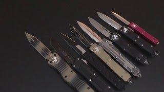 11 Microtech Out The Front Automatics My Microtech Collection [upl. by Aissilem]