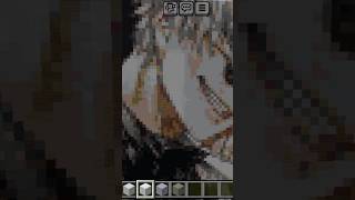 how to build gojo Picture In minecraft [upl. by Ahsilem209]