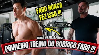 RODRIGO FARO NUNCA TREINOU DESSA FORMA  PRIMEIRO TREINO COM O CARIANI [upl. by Suirred]