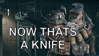 Now thats a knife Darktide Ogryn [upl. by Oslec352]