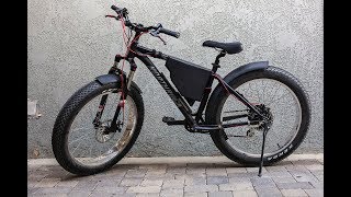 Fat Tire Ebike Build Electric Bike 2018 [upl. by Ahtelat462]