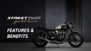 New Bonneville Street Twin Gold Line Features and Benefits [upl. by Alic]