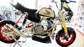 Honda Monkey 125cc Daytona engine CNC body [upl. by Meneau]