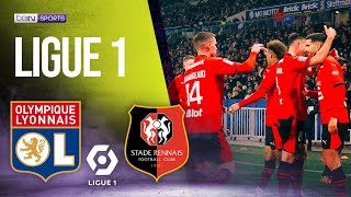 Lyon vs Rennes  LIGUE 1 HIGHLIGHTS  012624  beIN SPORTS USA [upl. by Ayekat]