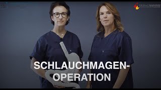 Adipositas SchlauchmagenOperation  einfach erklärt [upl. by Clymer]