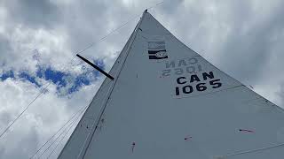 Singlehanded Douglas 31 Dovish near Burlington Ontario [upl. by Miquela]