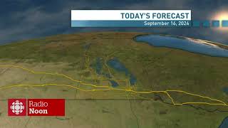 Manitoba and Winnipeg weather update for September 16th 2024 [upl. by Muscolo11]