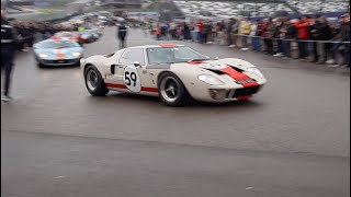 A rare group of Ford gt40 replicas at Spa Francorchamps 2024 [upl. by Nilrem741]