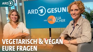 Vegan und vegetarisch Gesunder Fleischersatz aus Tofu Seitan Soja  Dr Julia Fischer  ARD Gesund [upl. by Kitrak]