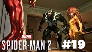 Marry Jane becomes Symbiote We are Venom Anti Venom SpiderMan 2 PS5 Gameplay Walkthrough Part 19 [upl. by Amihsat]