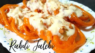 Rabdi Jalebi instant recipe  kurkuri jalebi with chilled rabdi [upl. by Uund]