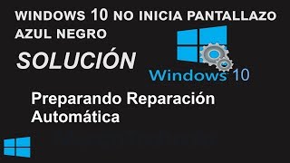 REPARAR Windows 10 no inicia sale Reparación automática Restableciendo este PC no me entra a windows [upl. by Haleemaj403]