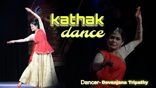 Kathaka dance  Tal Dhamar  dancer  Devanjana Tripathy  gkcmorc [upl. by Arreic]