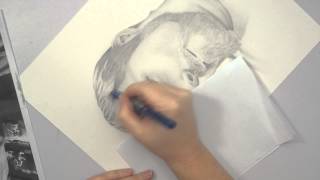 Portrait Drawing for Beginners  Part 4  Blending [upl. by Gerry]