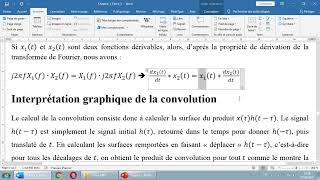 Cours Convolution amp Corrélation [upl. by Ocsinarf508]