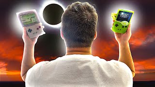 Retro Gaming during the Solar Eclipse [upl. by Miculek]