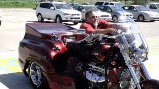 Larry Currys Boss Hoss Trike [upl. by Pinter]