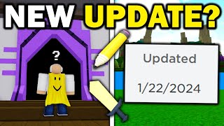 NEW SECRET UPDATE  Build a boat for Treasure Roblox [upl. by Dolores]