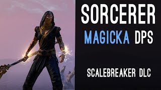 Magicka Sorcerer Build PvE quotMysticquot  Scalebreaker DLC [upl. by Ornas]