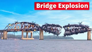 Most Insane Bridge Demolitions in the World [upl. by Navinod]