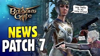 Baldurs Gate 3 Big NEWS Patch 7 Community Update Official Mod Support FAQ [upl. by Porett]