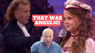 AMIRA WILLIGHAGEN with Andre Rieu  O Mio Babbino Caro  REACTION [upl. by Atnes]