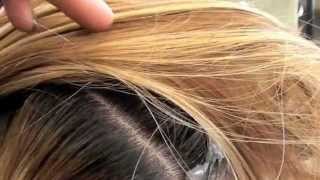 Color LIFT dark roots with Haircolor [upl. by Leorsiy]