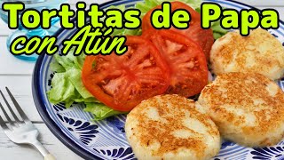 Tortitas de Papa con Atún [upl. by Eleaffar]