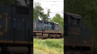 CSX M643 with CSX 3115 leading with a nice RL K5HL shorts [upl. by Sinnal442]