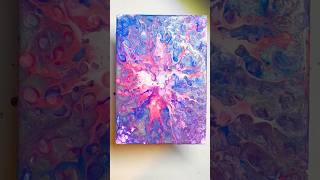 Acrylic Pouring Art 🎨 acrylicpainting pouring artwork art painting acrylic canvas fyp [upl. by Philo]