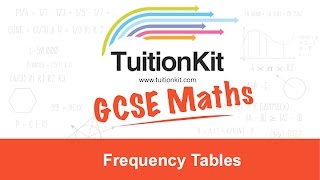 Frequency Tables [upl. by Rubia218]