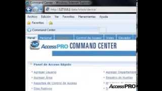 Video Tutorial Básico Command Center AccessPRO [upl. by Flem]