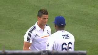 Yasiel Puig meets Cristiano Ronaldo [upl. by Placidia280]